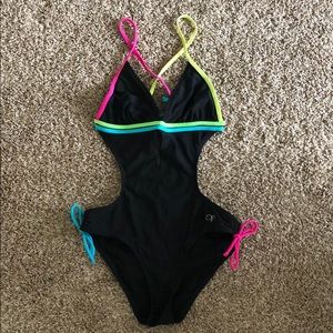 Black monokini